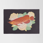 Arowana and peony 3 Rug Gallery Image 2