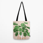 Vase no. 26 with Tropical Plant Tote Bag Gallery Image 2