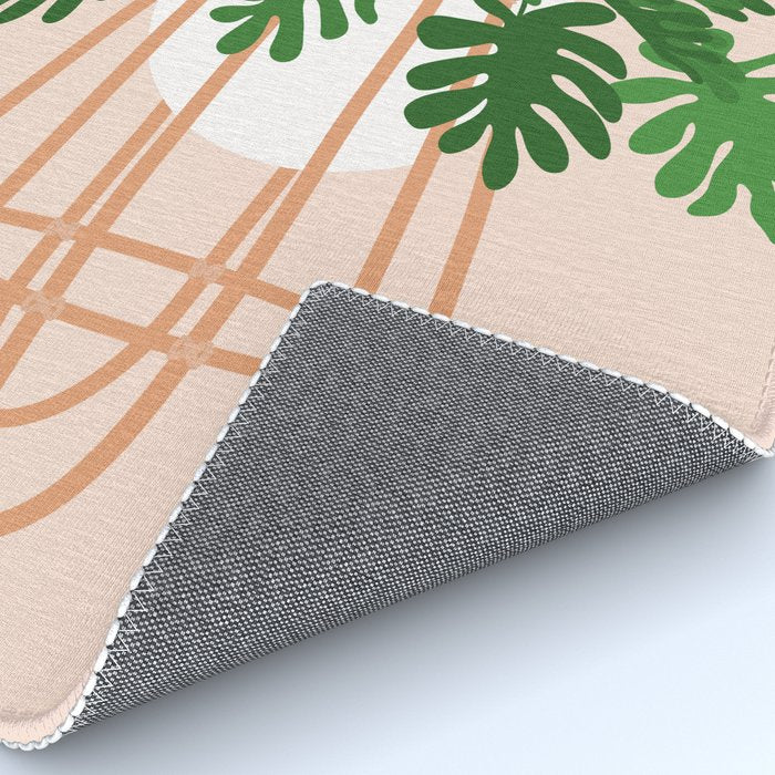 Vase no. 26 with Tropical Plant Rug Gallery Image 4