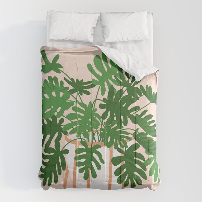 Vase no. 26 with Tropical Plant Comforter Gallery Image 6