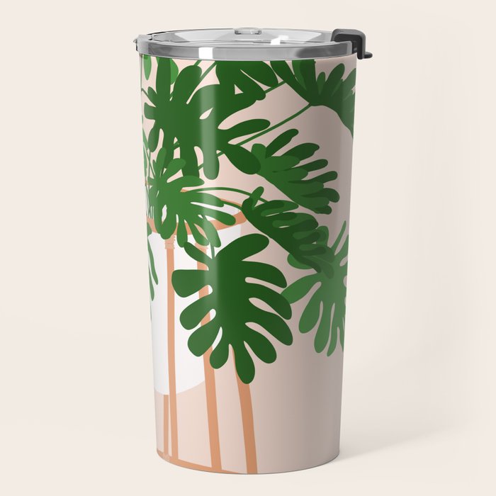 Vase no. 26 with Tropical Plant Travel Mug Gallery Image 2