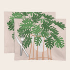 Vase no. 26 with Tropical Plant Placemat Gallery Image 1