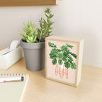 Vase no. 26 with Tropical Plant Mini Art Print Gallery Image 2