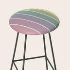 Gradient Arch XXI Tropical Mid Century Modern Rainbow Stool Gallery Image 2