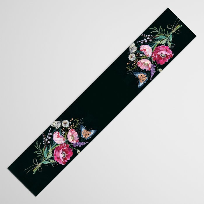 Butterfly Floral Bouquet Table Runner Gallery Image 3