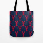 maine lobsters Tote Bag Gallery Image 1
