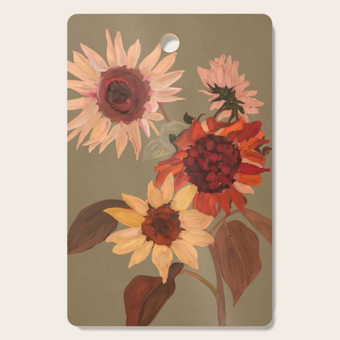 Sunflowers Moment Cutting Board Gallery Image 1