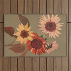 Sunflowers Moment Outdoor Rug Gallery Image 1