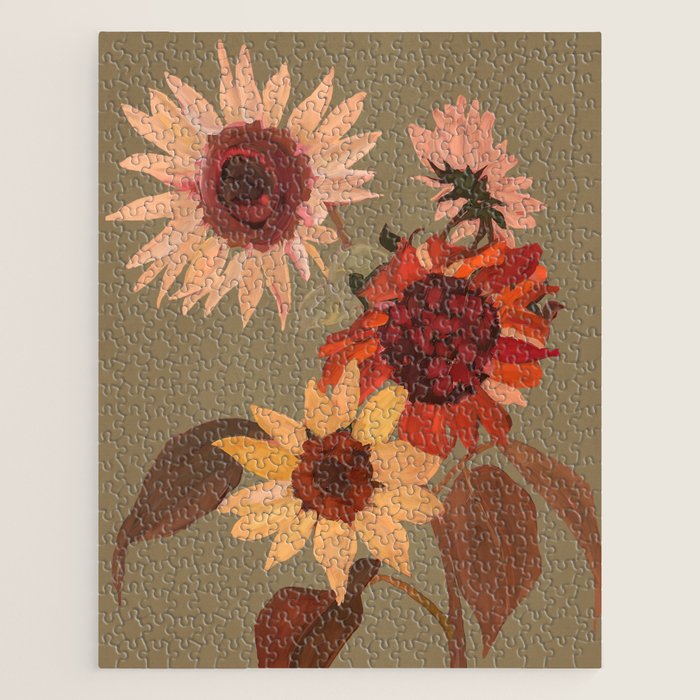 Sunflowers Moment Jigsaw Puzzle Gallery Image 1
