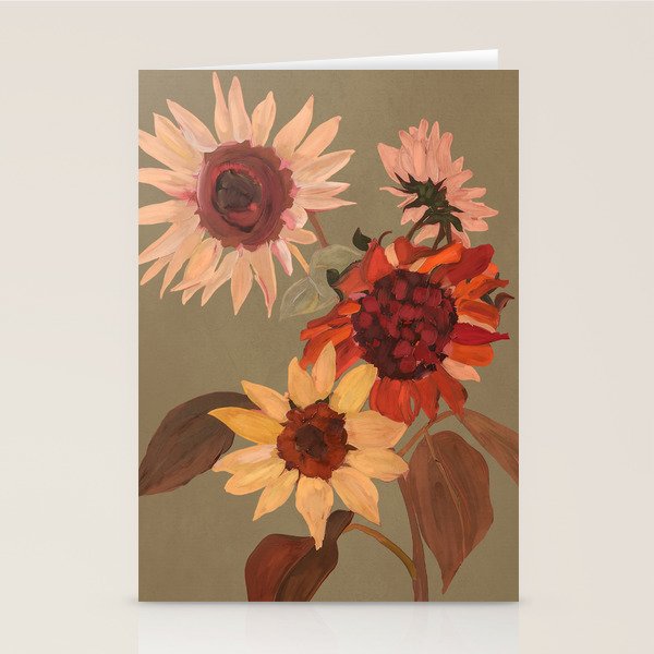 Sunflowers Moment Stationery Card Gallery Image 1