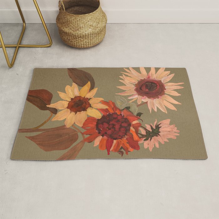Sunflowers Moment Rug Gallery Image 1