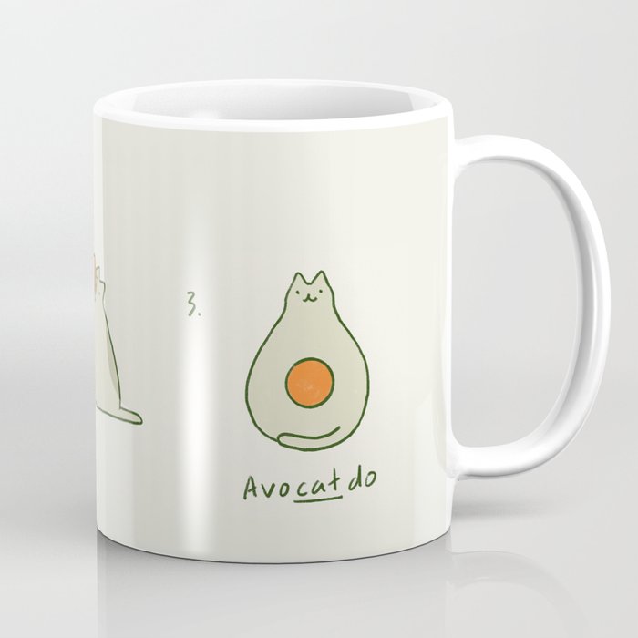 Cat Landscape 117 AvoCatdo Coffee Mug Gallery Image 1