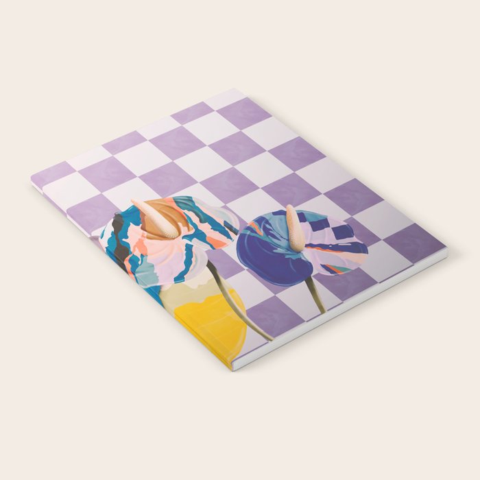 Modern artistic flowery tropical II Notebook Gallery Image 1