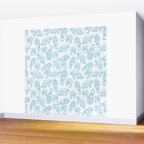 Manatees - Light Blue Wall Mural Gallery Image 2