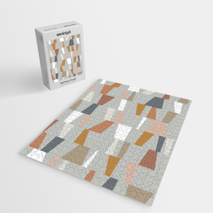Neutral Geometric 01 Jigsaw Puzzle Gallery Image 2