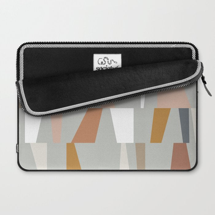 Neutral Geometric 01 Laptop Sleeve Gallery Image 2