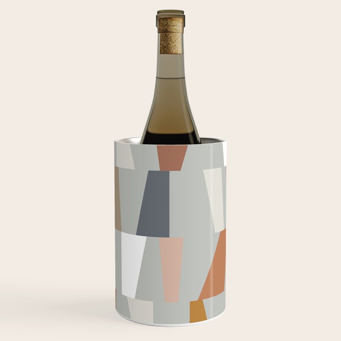 Neutral Geometric 01 Wine Chiller Gallery Image 2
