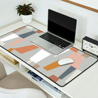 Neutral Geometric 01 Desk Mat Gallery Image 2