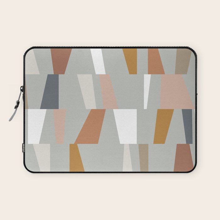 Neutral Geometric 01 Laptop Sleeve Gallery Image 1