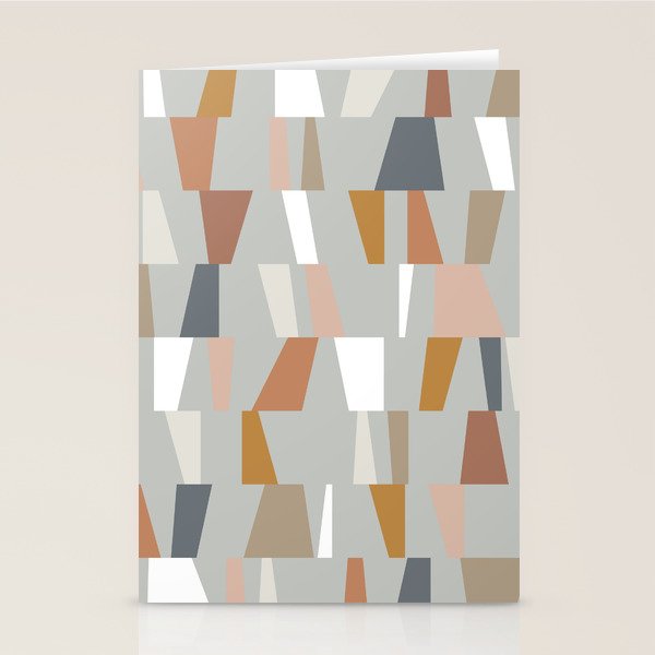 Neutral Geometric 01 Stationery Card Gallery Image 2