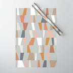 Neutral Geometric 01 Wrapping Paper Gallery Image 1
