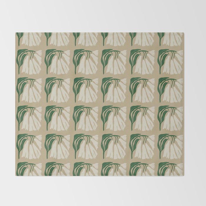 Bold Blooming IV Throw Blanket Gallery Image 2
