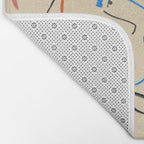 COFFEE IN THE GARDEN Bath Mat Gallery Image 2