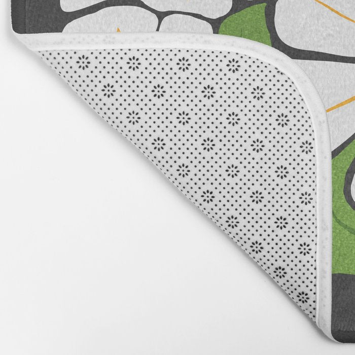 Trust the Process: Flower Market | Typography Edition 01 Bath Mat Gallery Image 2