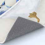 Blue Jay Bird Bath Clawfoot Tub Rug Gallery Image 4
