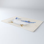 Blue Jay Bird Bath Clawfoot Tub Rug Gallery Image 3