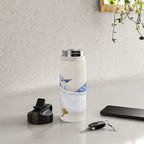 Blue Jay Bird Bath Clawfoot Tub Water Bottle Gallery Image 4