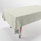 Ditsy Toile Floral - Sage Tablecloth Gallery Image 1