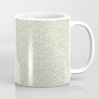Ditsy Toile Floral - Sage Coffee Mug Gallery Image 1