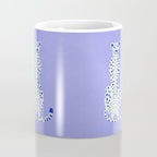 Periwinkle Cheetah Coffee Mug Gallery Image 4