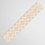 Southern Western Boho Geo  Americana Rug  ivory soft pink Table Runner Gallery Image 3