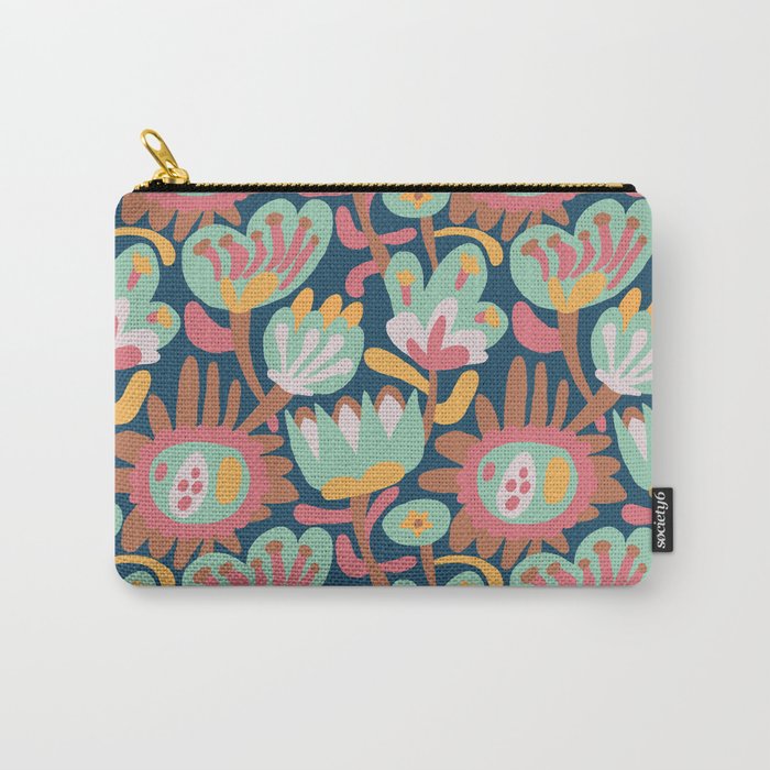 Meadow with flowers Carry All Pouch Gallery Image 1