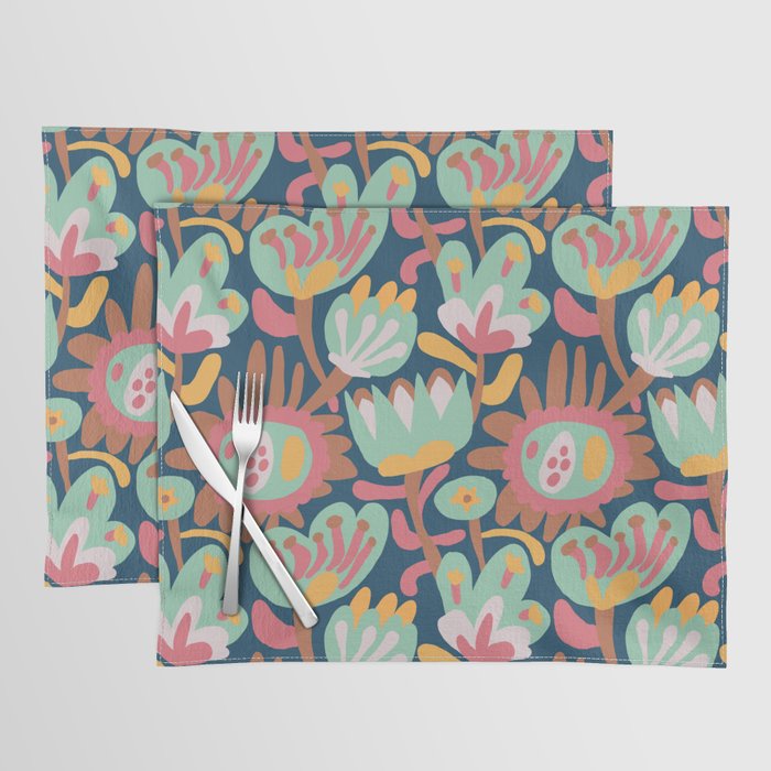 Meadow with flowers Placemat Gallery Image 1
