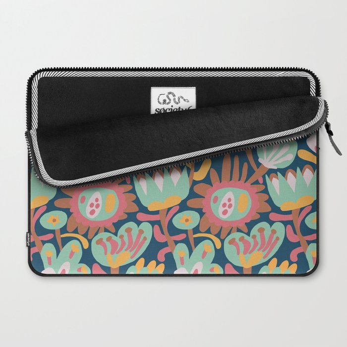 Meadow with flowers Laptop Sleeve Gallery Image 2