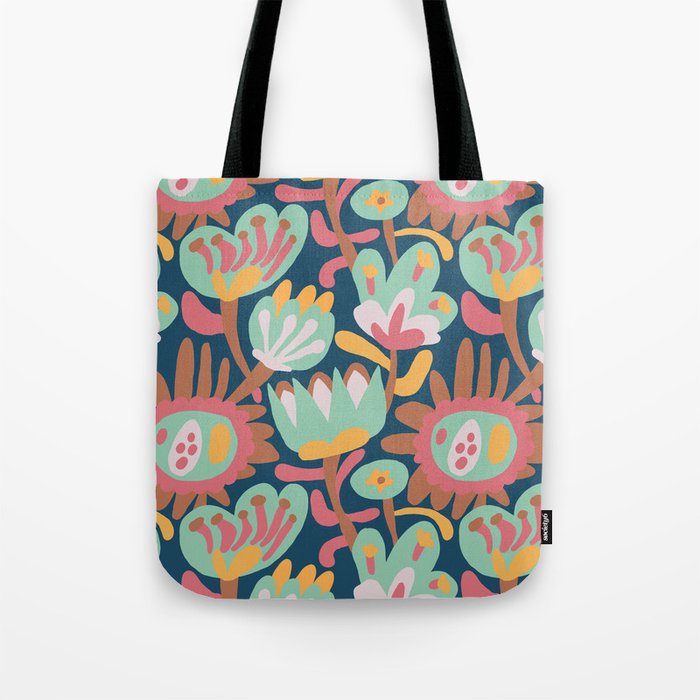 Meadow with flowers Tote Bag Gallery Image 1