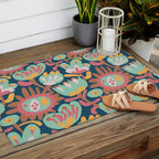 Meadow with flowers Outdoor Rug Gallery Image 2
