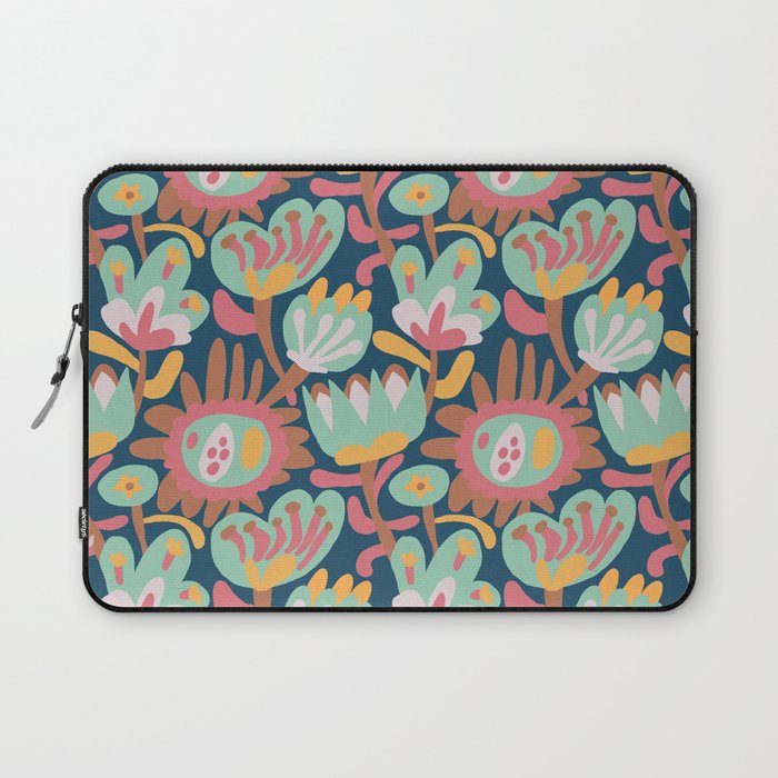 Meadow with flowers Laptop Sleeve Gallery Image 1
