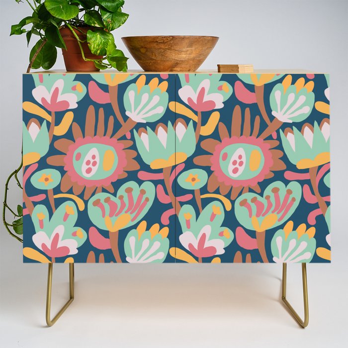Meadow with flowers Credenza Gallery Image 1