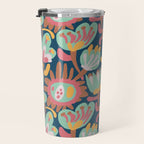 Meadow with flowers Travel Mug Gallery Image 3