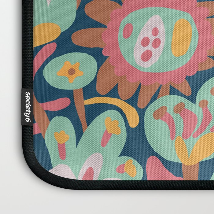 Meadow with flowers Laptop Sleeve Gallery Image 3