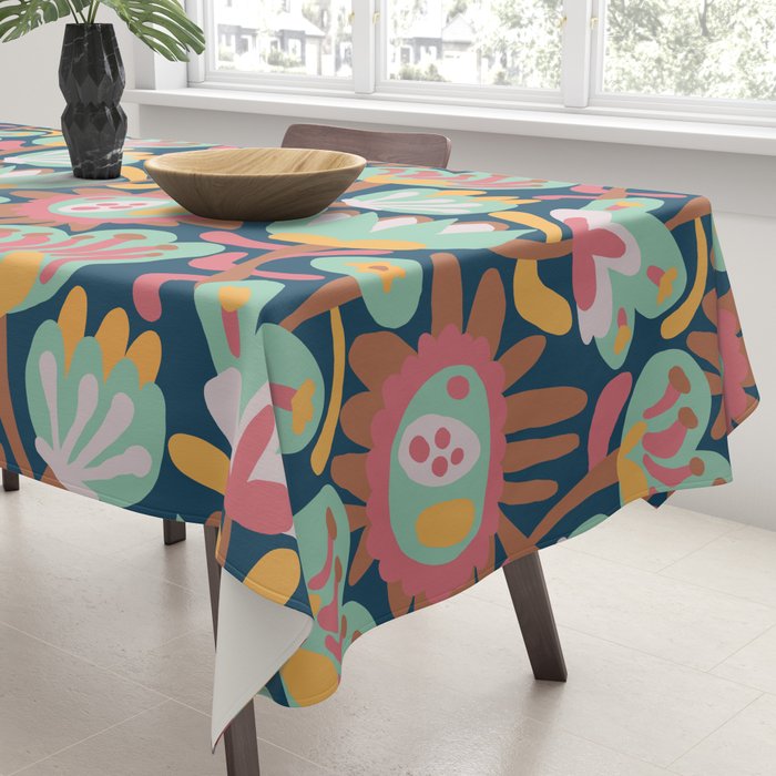 Meadow with flowers Tablecloth Gallery Image 3