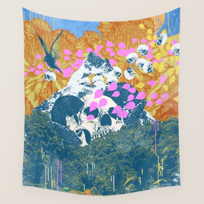 MAGIC MOUNTAIN Wall Tapestry Gallery Image 1