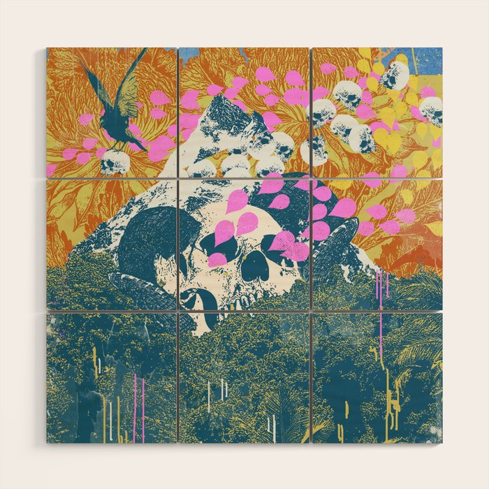 MAGIC MOUNTAIN Wood Wall Art Gallery Image 1