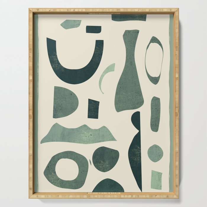 Abstract Shapes 38/4 Serving Tray Gallery Image 1