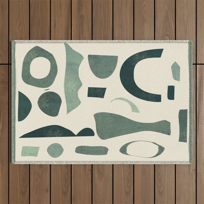 Abstract Shapes 38/4 Outdoor Rug Gallery Image 1