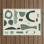 Abstract Shapes 38/4 Outdoor Rug Gallery Image 1